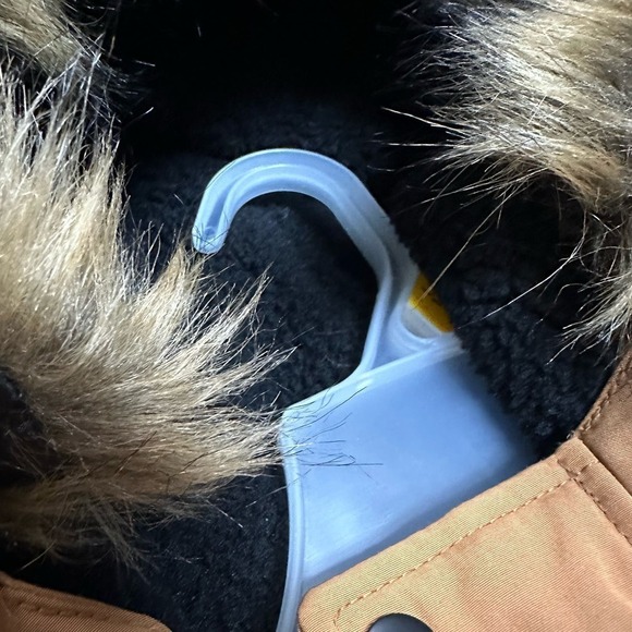 Swiss Tech | Youth Shell Winter Parka Jacket | Size Large | Tan - Picture 10 of 13